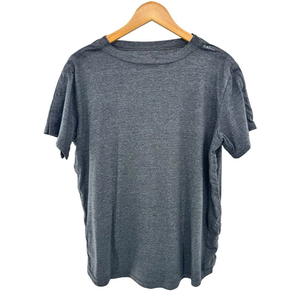 Mai We Care Women's Short Sleeve Shoulder Surgery Chemo Recovery Shirt Large